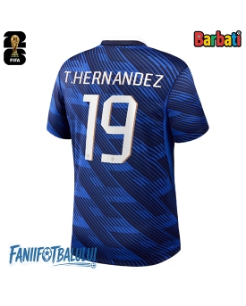Franța Theo Hernandez #19 Tricou Fotbal Replică Mondial 2026 Barbati Acasa
